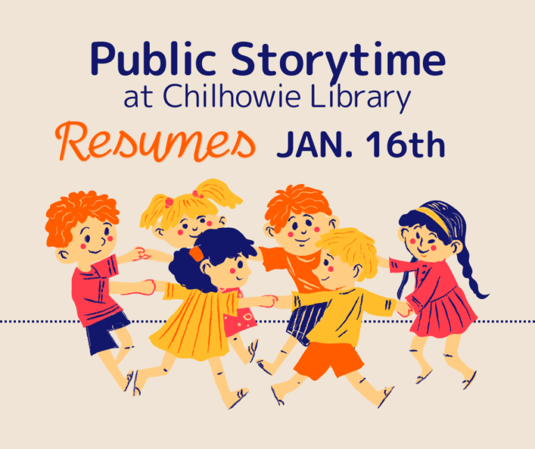 Public Storytime Resumes at Chilhowie Library Smyth County Public