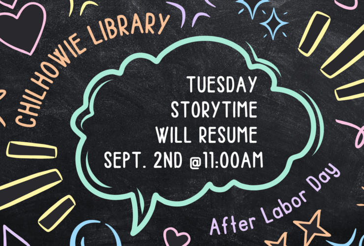 Tuesday Public Storytime at Chilhowie Library