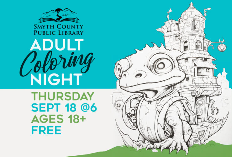 ADULT COLORING NIGHT: Steampunk Edition
