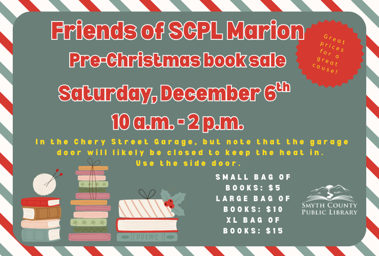 Friends of SCPL Marion Book sale