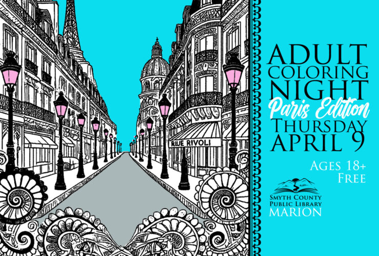 COLORING NIGHT:  Paris Editon
