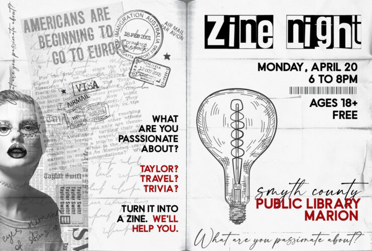ZINE NIGHT! (Ages 18+)