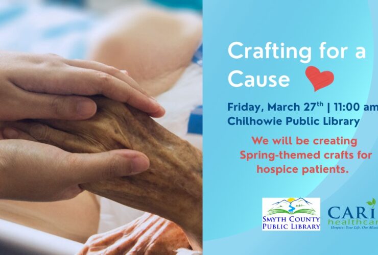 Crafting for a Cause at Chilhowie Library 