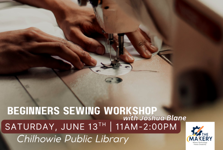 Beginning Sewing Workshops in the SCPL Makery